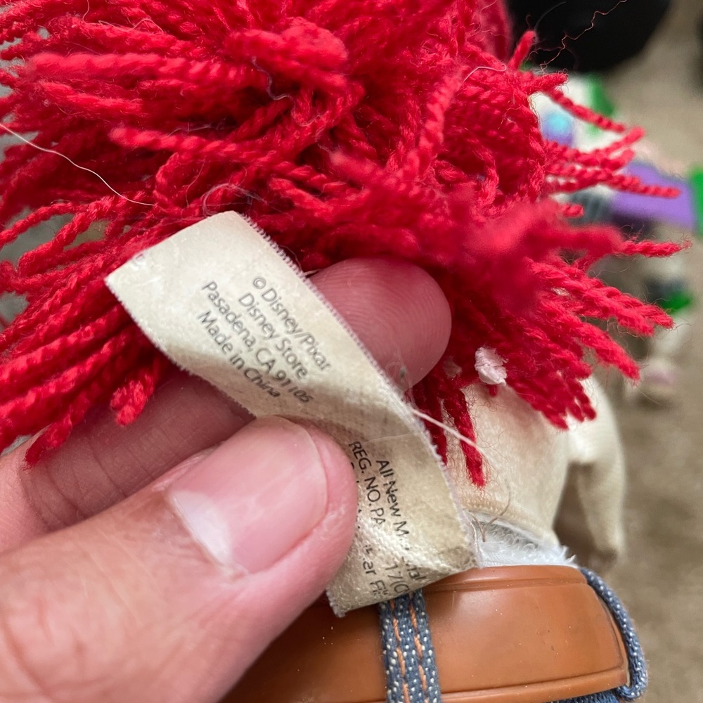 Good Disney Toy Story Jesse Doll Toy 14" Yarn Hair pull string Talking phrases. - Picture 2 of 3